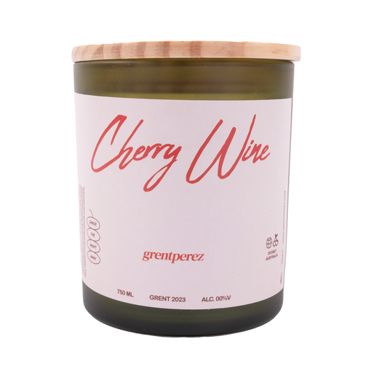 CHERRY WINE ANNIVERSARY CANDLE