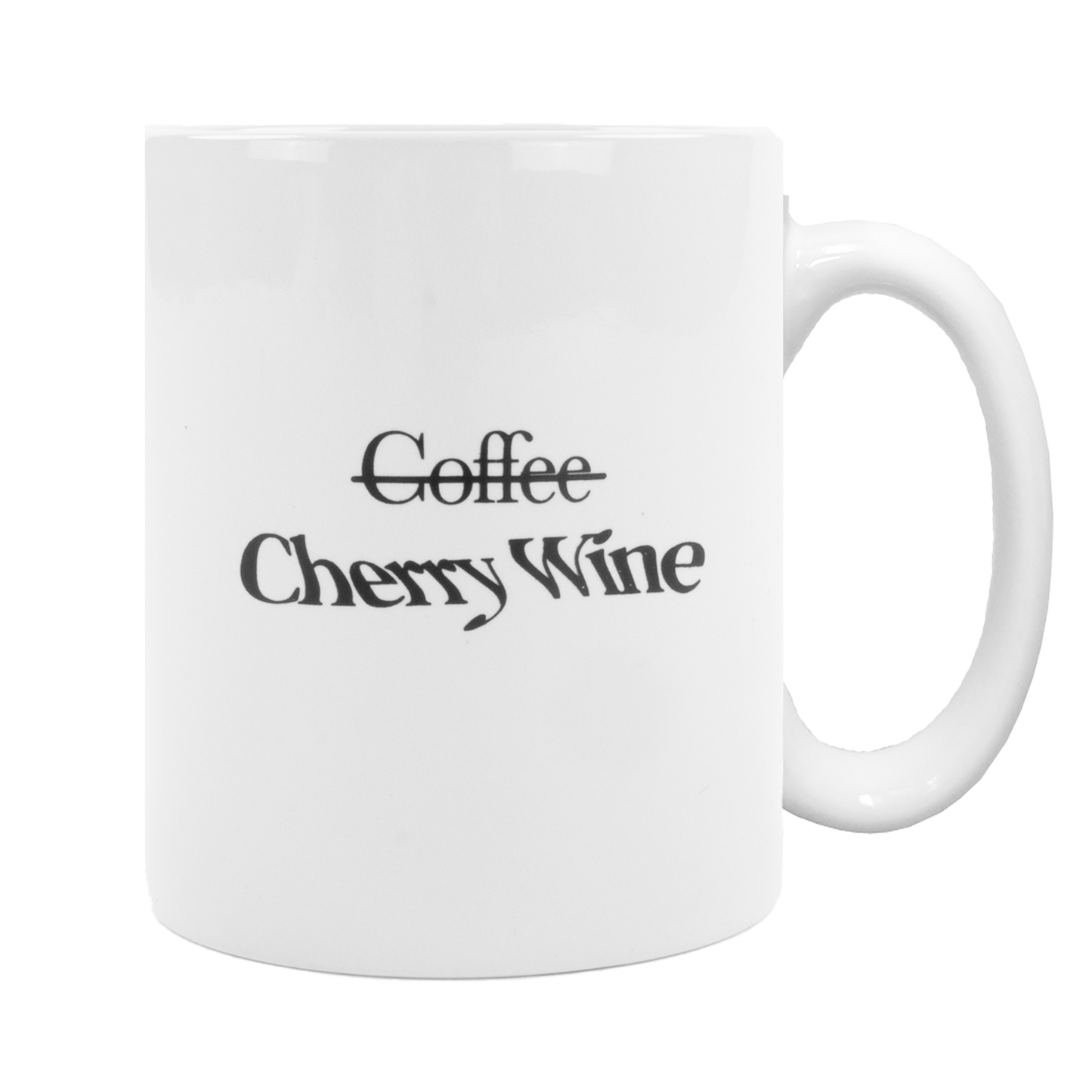 CHERRY WINE ANNIVERSARY MUG